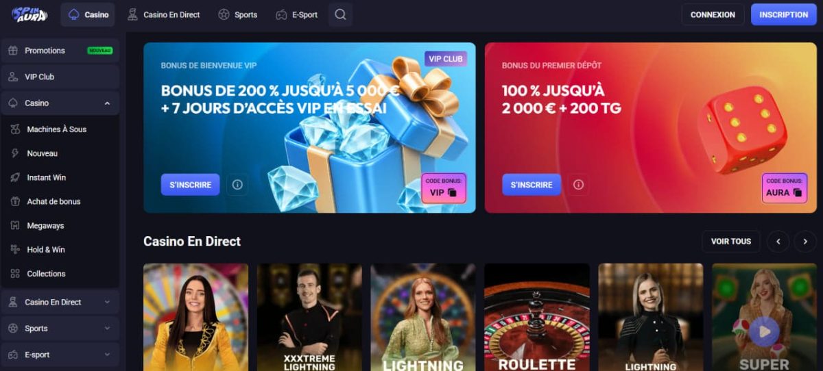 SpinAura Casino image 2